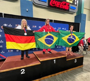 HZA-R: Zöllnerin aus Hof holt acht Medaillen bei den World Police and Fire Games in Birmingham - Susanne Reink glänzt erneut auf internationaler Bühne mit viermal Gold, zweimal Silber und zweimal Bronze