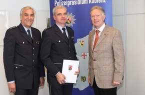 Polizeipräsidium Koblenz: POL-PPKO: Polizeiinspektion Remagen: Ralf Schomisch folgt auf Karl Braun