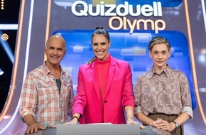 ARD Das Erste: Schauspiel-Stars Christiane Paul und Christoph Maria Herbst zu Gast bei Esther Sedlaczek / "Quizduell-Olymp" am Freitag, 9. September 2022, 18:50 Uhr im Ersten