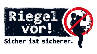 Kreispolizeibehörde Heinsberg: POL-HS: Riegel vor - Sicher ist sicherer