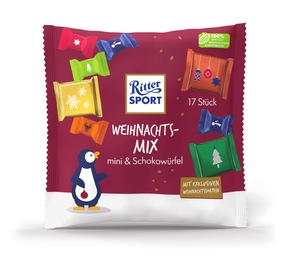 Das Ritter Sport Weihnachtssortiment 2024