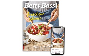 Betty Bossi AG: Journal Betty Bossi: le plus grand magazine culinaire de Suisse fait peau neuve