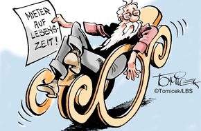 Bundesgeschäftsstelle Landesbausparkassen (LBS): Mieter auf Lebenszeit / Gericht hatte an einer solchen Vertragsgestaltung nichts auszusetzen (FOTO)
