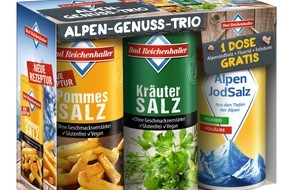 Südwestdeutsche Salzwerke AG: Bayerische Markenqualität jetzt in der 2+1 Vorteilspackung