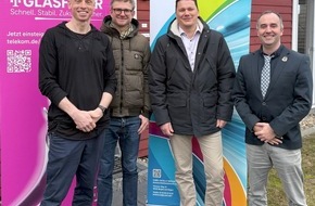 Deutsche Telekom AG: Rügen: Erste Glasfaserkunden der Telekom auf dem Netz der KabelSat