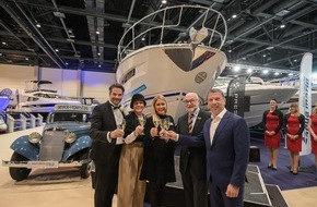 Messe Berlin GmbH: BOOT & FUN BERLIN 2019 mit Bootstaufe und Gala-Nacht eröffnet