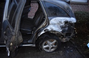 Polizei Aachen: POL-AC: Zwei brennende Pkw