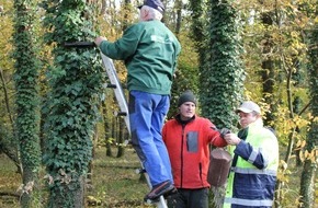 Erdgas Südwest: Presseinformation: Erdgas Südwest hilft dem Weingartener Forstrevier mit Nistkästen