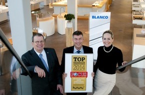 BLANCO GmbH + Co. KG: Unter den Besten im Südwesten / BLANCO zählt zu den 'Top Arbeitgebern 2014' (FOTO)