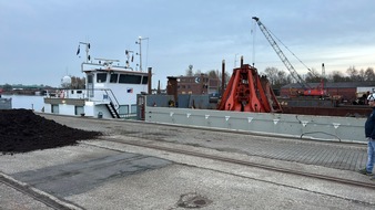 Wasserschutzpolizeiinspektion Oldenburg: WSPI-OLD: Fund von Weltkriegsmunition im Emder Hafen