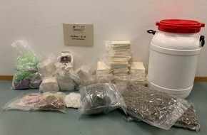 Polizeipräsidium Mittelhessen - Pressestelle Gießen: POL-GI: Heuchelheim: Kripo stellt über 37 Kilogramm Drogen sicher - Untersuchungshaft