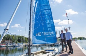 TIMOCOM GmbH: TIMOCOM sorgt mit Sponsoring am Unterbacher See für frischen Wind