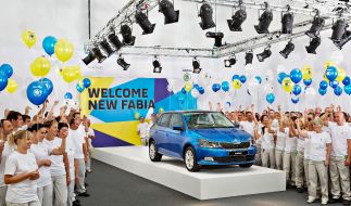Skoda Auto Deutschland GmbH: Endlich geht's los: SKODA heißt neuen Fabia willkommen (FOTO)