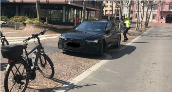 Polizeipräsidium Mainz: POL-PPMZ: Mainz - Gemeinsame Kontrollen zur Steigerung der Radfahr- und Fußgängersicherheit mit dem Verkehrsüberwachungsamt