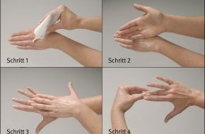 Berufsgenossenschaft für Gesundheitsdienst und Wohlfahrtspflege: Auch im Winter geschmeidige Hände behalten / BGW rät: Sorgfältig eincremen in vier Schritten