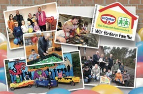 Dr. Oetker - Dr. August Oetker Nahrungsmittel KG: Dr. Oetker und SOS-Kinderdorf e.V. arbeiten seit 10 Jahren eng zusammen / Vielseitige Aktivit&auml;ten im Jubil&auml;umsjahr geplant:  vom Gewinnspiel bis zum Konzert