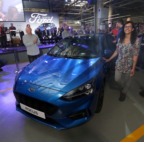 Produktionsstart des neuen Ford Focus: Vierte Generation des Erfolgsmodells läuft in Saarlouis vom Band