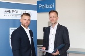 Polizeipräsidium Aalen: POL-AA: Eishockeyprofi unterstützt Kripo bei Festnahme!