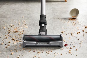 Der neue kabellose Staubsauger X-Force Flex 14.60 Animal: Rowenta vereint leistungsstarke 200 Airwatt mit höchstem Bedienkomfort