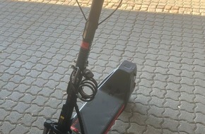 Polizeidirektion Landau: POL-PDLD: E-Scooter schneller als erlaubt
