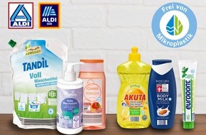 ALDI: ALDI verzichtet auf Mikroplastik