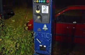 Polizeiinspektion Nienburg / Schaumburg: POL-NI: Parkscheinautomat aufgebrochen