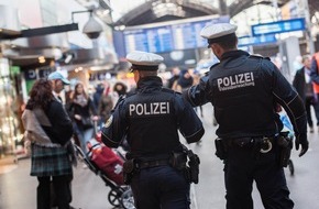 Bundespolizeiinspektion Hamburg: BPOL-HH: Per Haftbefehl gesuchter Mann im Hamburger Hauptbahnhof festgenommen-