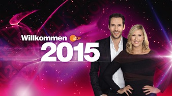 ZDF: "Willkommen 2015" - das Silvester-Event im ZDF  / Andrea Kiewel und Alexander Mazza moderieren live am Brandenburger Tor (FOTO)