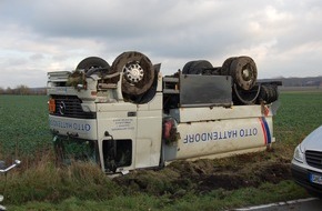 Polizeiinspektion Nienburg / Schaumburg: POL-STH: Gefahrgutunfall