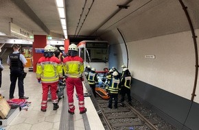 Feuerwehr Bochum: FW-BO: Tödlicher Unfall im U-Bahnbereich des Hauptbahnhof Bochum