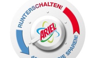 Procter & Gamble Germany GmbH & Co Operations oHG: Einfach: runterschalten! / Ariel setzt erfolgreiche Energiespar-Kampagne "kaltaktiv" fort