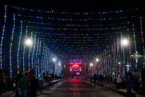 Nordlichter - Countdown für den Louisiana Holiday Trail of Lights | Louisiana Pressemitteilung November 2023