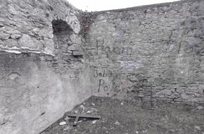 Polizeiinspektion Hildesheim: POL-HI: Vandalismus in kirchlicher Ruine