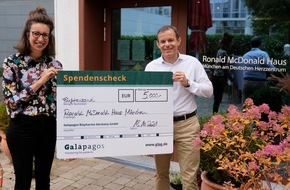 Galapagos Biopharma Germany GmbH: "Team Galapagos" radelt für die McDonald's Kinderhilfe Stiftung / 1.000 Kilometer und 5.000 Euro als Beitrag zum SOLOCharity Ride
