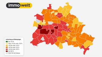 immowelt: Die 10-Prozent-Illusion mit Lock-in-Effekt: Berliner Neuvertragsmieten liegen bis zu 64 Prozent &uuml;ber Mietspiegel