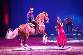 Der SHOWPALAST MÜNCHEN präsentiert neues Show-Highlight / GEFÄHRTEN DES LICHTS - erfolgreichstes Show-Erlebnis mit Pferden aller Zeiten kommt nach München