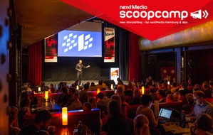 dpa Deutsche Presse-Agentur GmbH: Digitale Ideen für das freie Wort - Medienkonferenz scoopcamp mit vier internationalen Keynotes (FOTO)