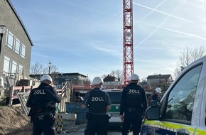 Hauptzollamt Gießen: HZA-GI: Schwerpunktkontrollen des Zolls auf Baustellen in ganz Deutschland Auch in Nord-, Ost- und Mittelhessen Verstöße festgestellt