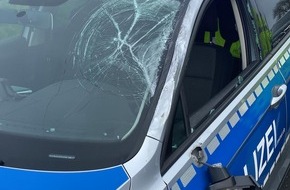 Polizeiinspektion Stralsund: POL-HST: Ein Polizist bei Unfall leichtverletzt