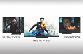 Panasonic Deutschland: Panasonic erweitert das OLED Sortiment und setzt neue Maßstäbe / Die OLED Serien GZW2004, GZW1004 und GZW954 sorgen für intensive visuelle Erlebnisse in Hollywood-Perfektion