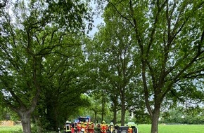 Kreisfeuerwehrverband Segeberg: FW-SE: Schwerer Verkehrsunfall in Lentföhrden