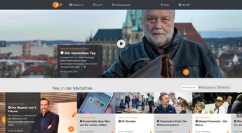 ZDF: ZDFmediathek mit hohen Zufriedenheitswerten gerade bei Jüngeren (FOTO)
