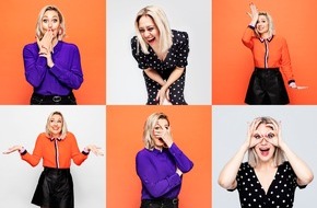 ProSieben: "Mit wessen Gehirn denken sie denn gerade?" Ruth Moschner stellt unerwartete Fragen in "Wer sieht das denn?!" am Dienstag auf ProSieben