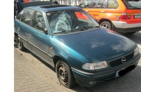 Polizeidirektion Flensburg: POL-FL: Treia (SL) - Opel- Fahrer überfährt zwei Fußgänger