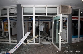 Landeskriminalamt Rheinland-Pfalz: LKA-RP: Geldautomat in Neustadt an der Weinstraße gesprengt - Zeugenaufruf