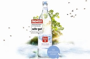 MineralBrunnen RhönSprudel Egon Schindel GmbH: Presseinformation: RhönSprudel überzeugt bei ÖKO-TEST