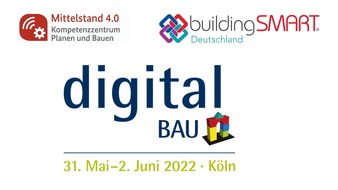 buildingSMART: buildingSMART Deutschland als Partner des Mittelstand 4.0-Kompetenzzentrums auf der digitalBAU 2022