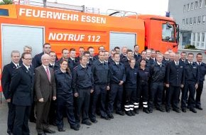Feuerwehr Essen: FW-E: Essens Oberbürgermeister bedankt sich bei Fluthelfern