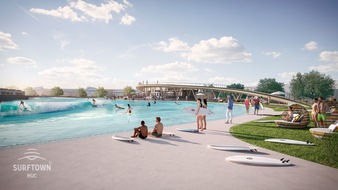 Pressemitteilung: SURFTOWN® MUC: Offizieller Start der Bauarbeiten für Deutschlands ersten Surfpark