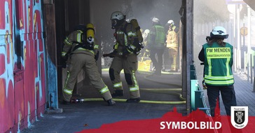 Freiwillige Feuerwehr Menden: FW Menden: Brand in einer Wohnung durch Bewohner gelöscht